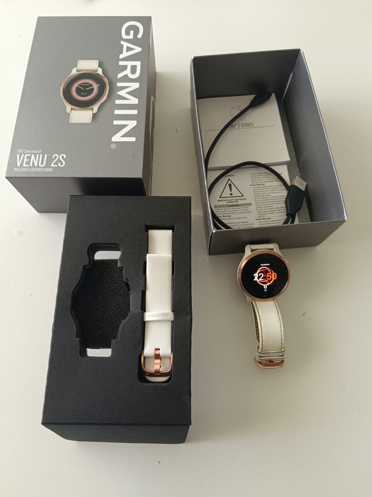 Relógio Garmin Venu S2 - Smartwatch GPS Usado