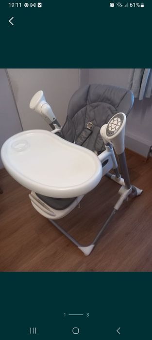 Krzesełko do karmienia, bujaczek Lionelo niles