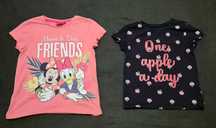 Cool Club by SMYK Disney 2 bluzki dla dziewczynki rozmiar 116 cm