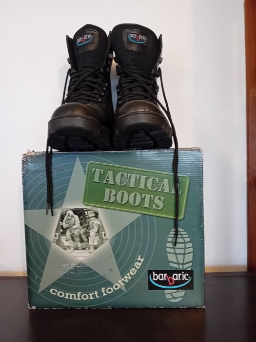 Barbaric Tactical Boots Confort Footwear Botas Táticas p profissionais