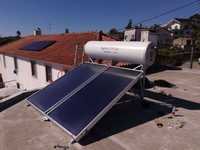 Painel Solar Termossifão 300l de placa com INSTALAÇÃO