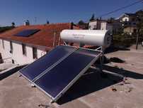 Painel Solar Termossifão 300l de placa com INSTALAÇÃO