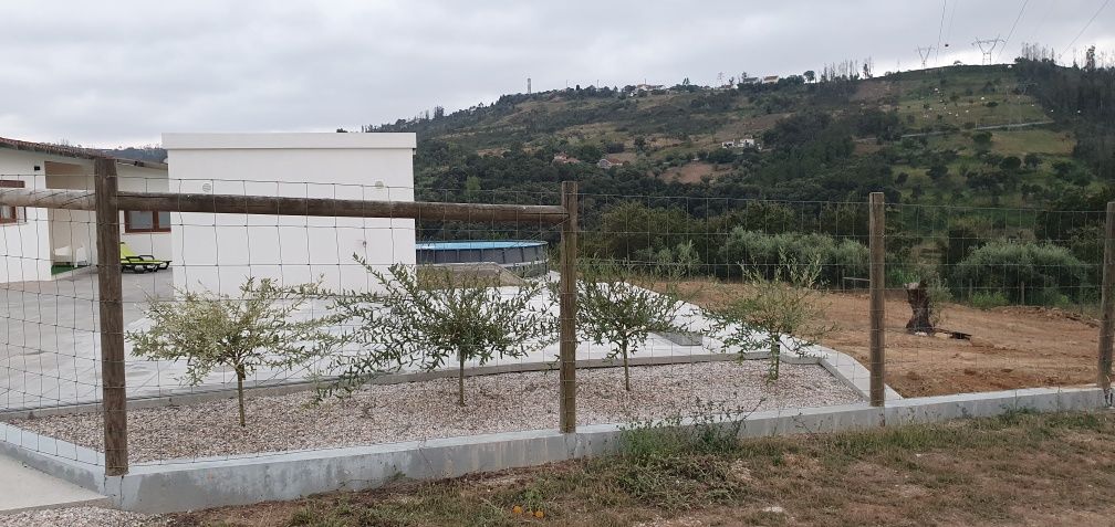 Casa de férias com vista para a Serra do Branco.