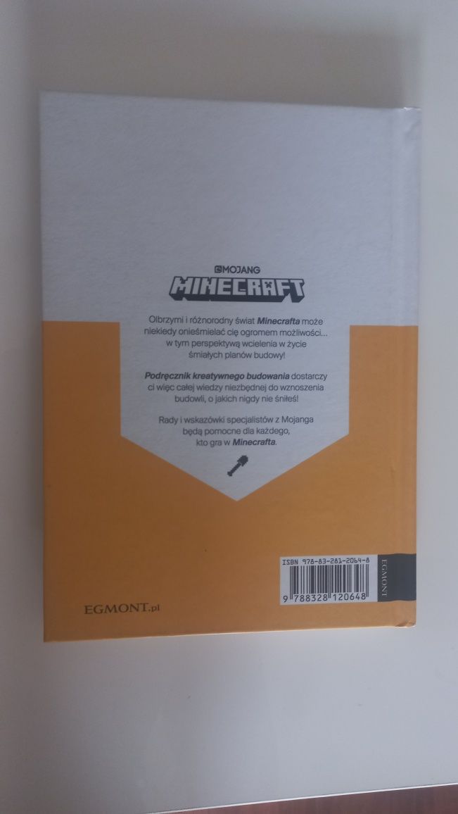 Książka minecraft przewodnik kreatywnego budowania