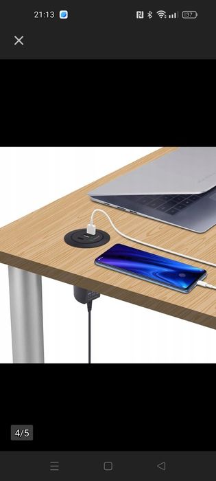 Gniazdo Elektryczne, USB blatowe Gonine czarny