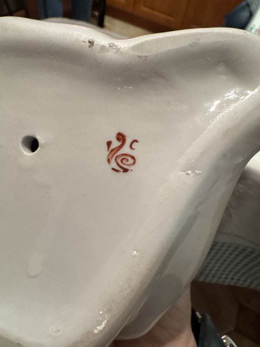 Figurka Ćmielów – Matka z dzieckiem, porcelana PRL