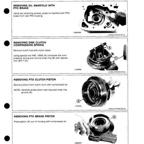 instrukcja napraw, serwisowa John Deere 1640, 2040, 2140