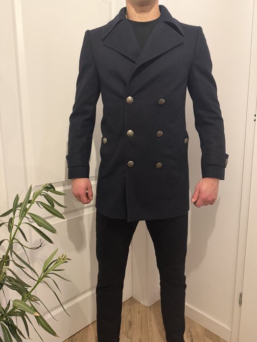 Męski płaszcz wełniany Vistula