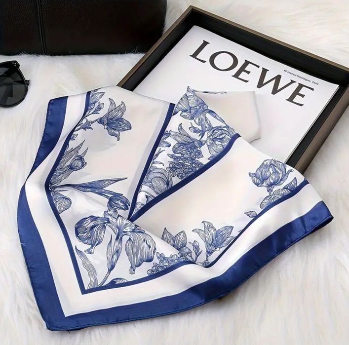 Шовкова хустинка косинка платок