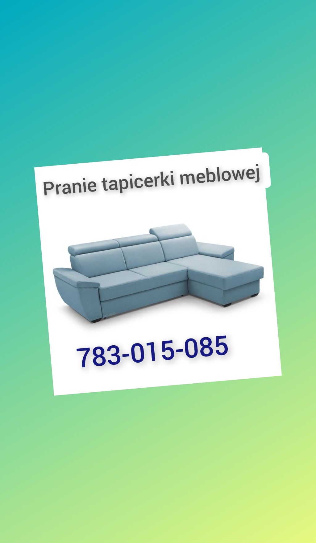 Pranie tapicerki meblowej pranie dywanów