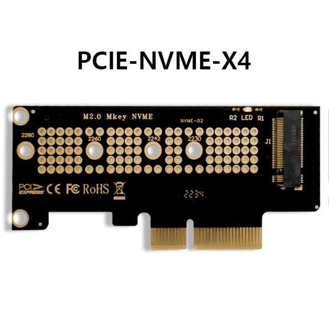 M2 Adapter PCIE Adapter PCI-E4.0 X1 X4 X16 Card M.2 NVME Hard Drive