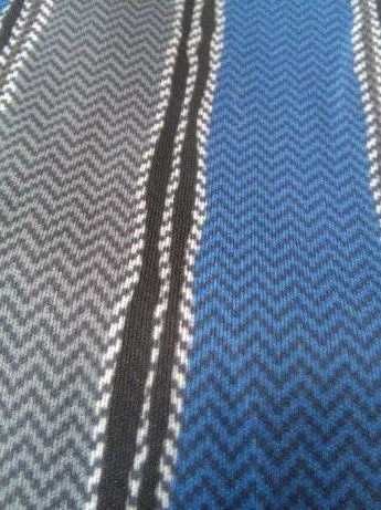 Kupon 160 x 150 cm bistor materiał tkanina  jodełka paski