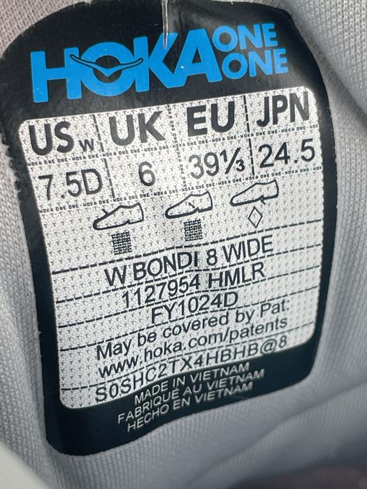 Кросівки Hoka BONDI 8 WIDE Оригінал
