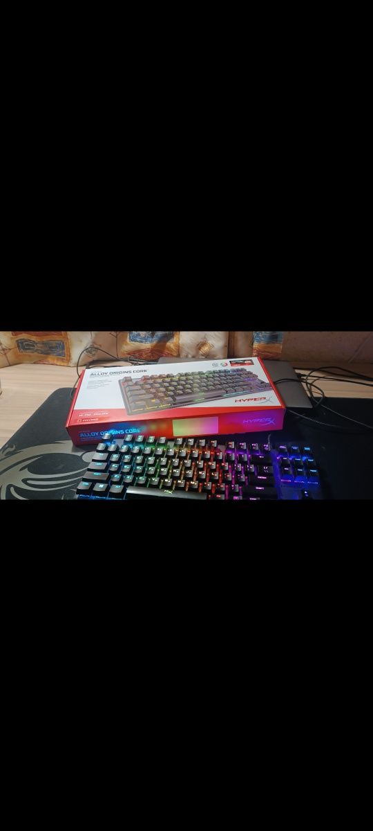 Hyperx alloy origins core клавиатура


Продаю по ненадобности, клавиа