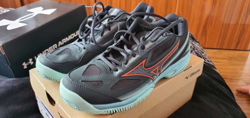 Buty do tenisa Mizuno Break Shot 4 CC Nowe!! Najlepsze buty na mączkę!