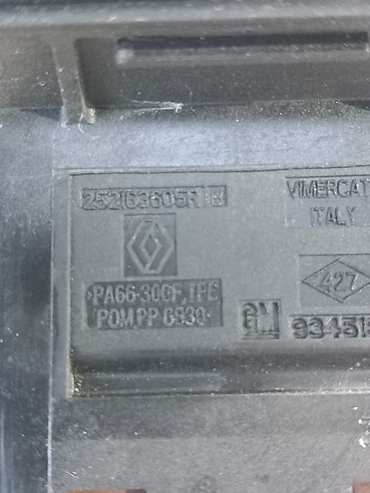 Sensor Porta de correr Fiat Talento Renault Trafic Opel Vivaro