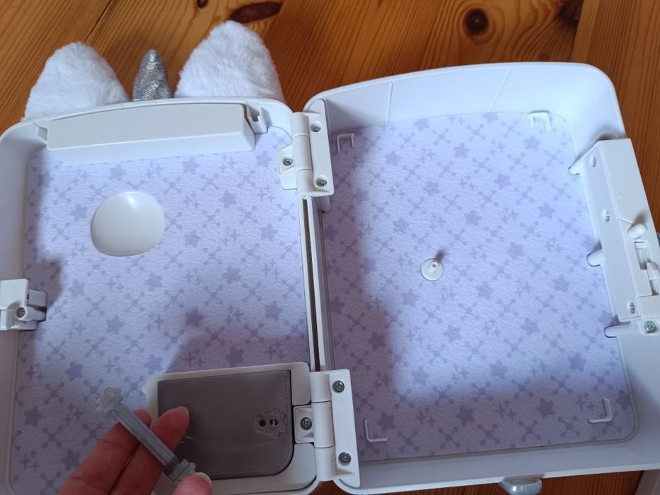 Plecaczek plecak milutki kotek jednorożec