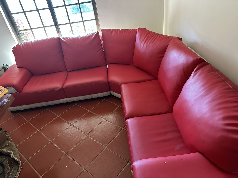 Sofá de Sala Canto Grande 7 Pessoas * Oportunidade