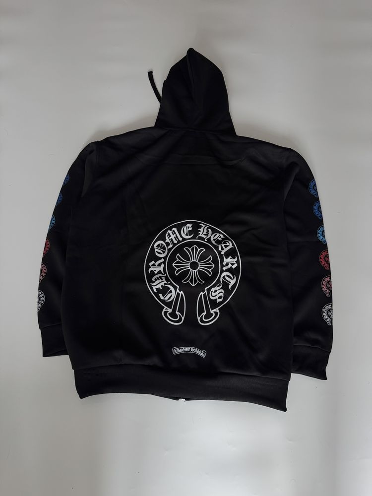 Зіпка Хром Хартс. Зіп-Худі Chrome Hearts L