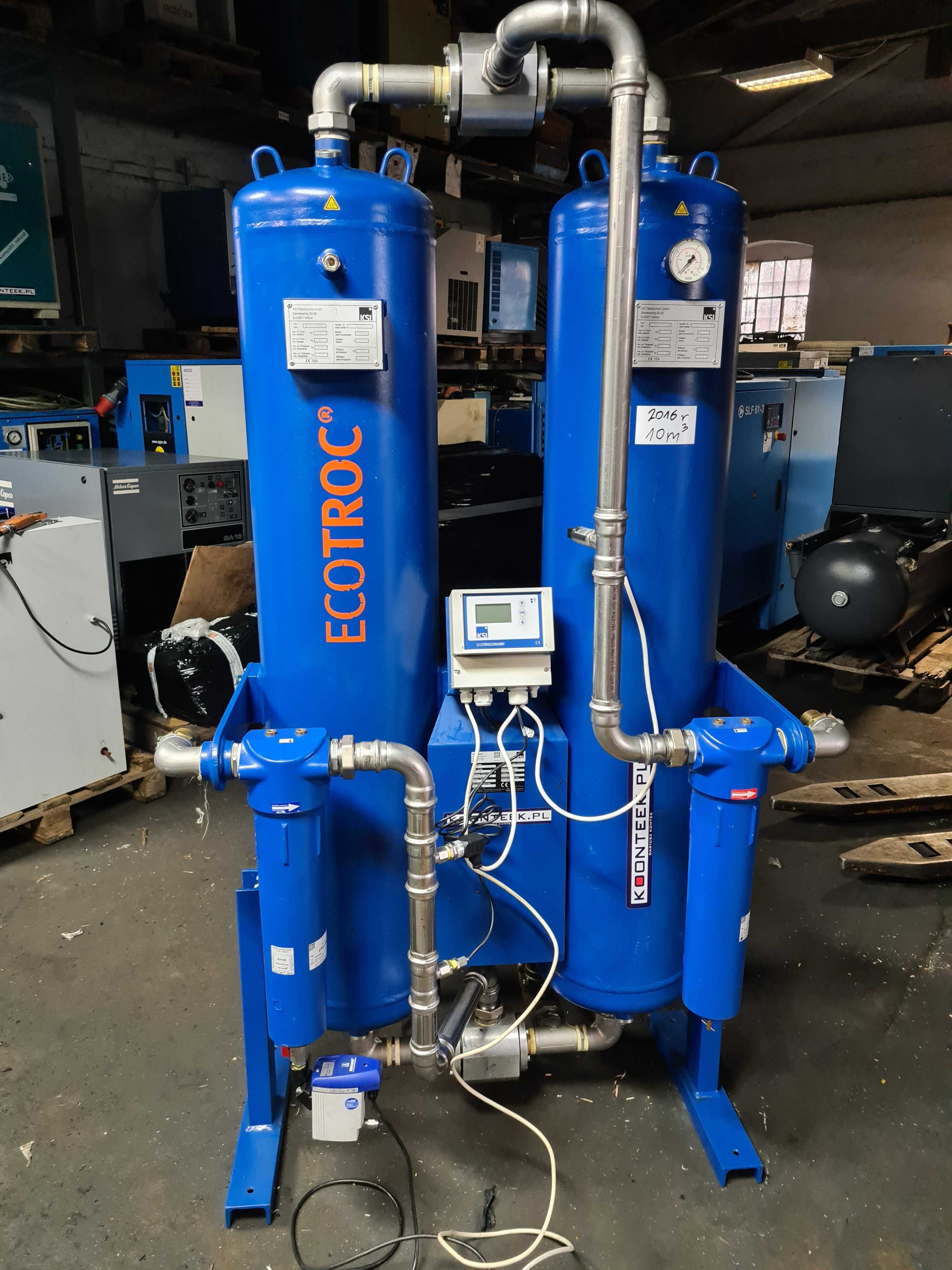 Osuszacz adsorpcyjny ECOTROC ATK 55, 10m3/min, 2016r