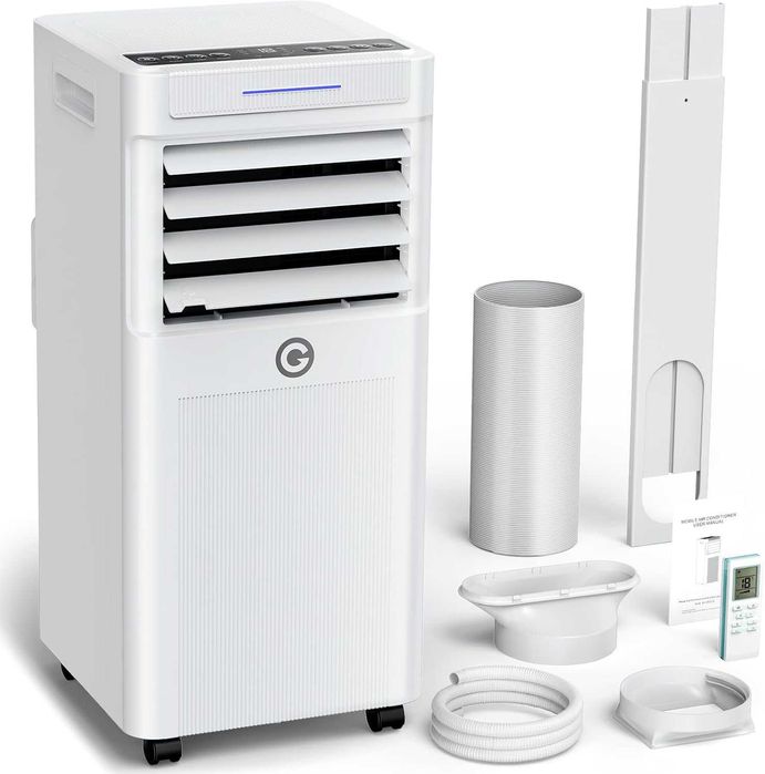 Klimatyzator przenośny 9000 BTU 4w1 z pilotem i timerem 24h
