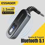Bluetooth 5.1 приемник/передатчик.ESSAGER трансмиттер/ресивер.AUX, акб