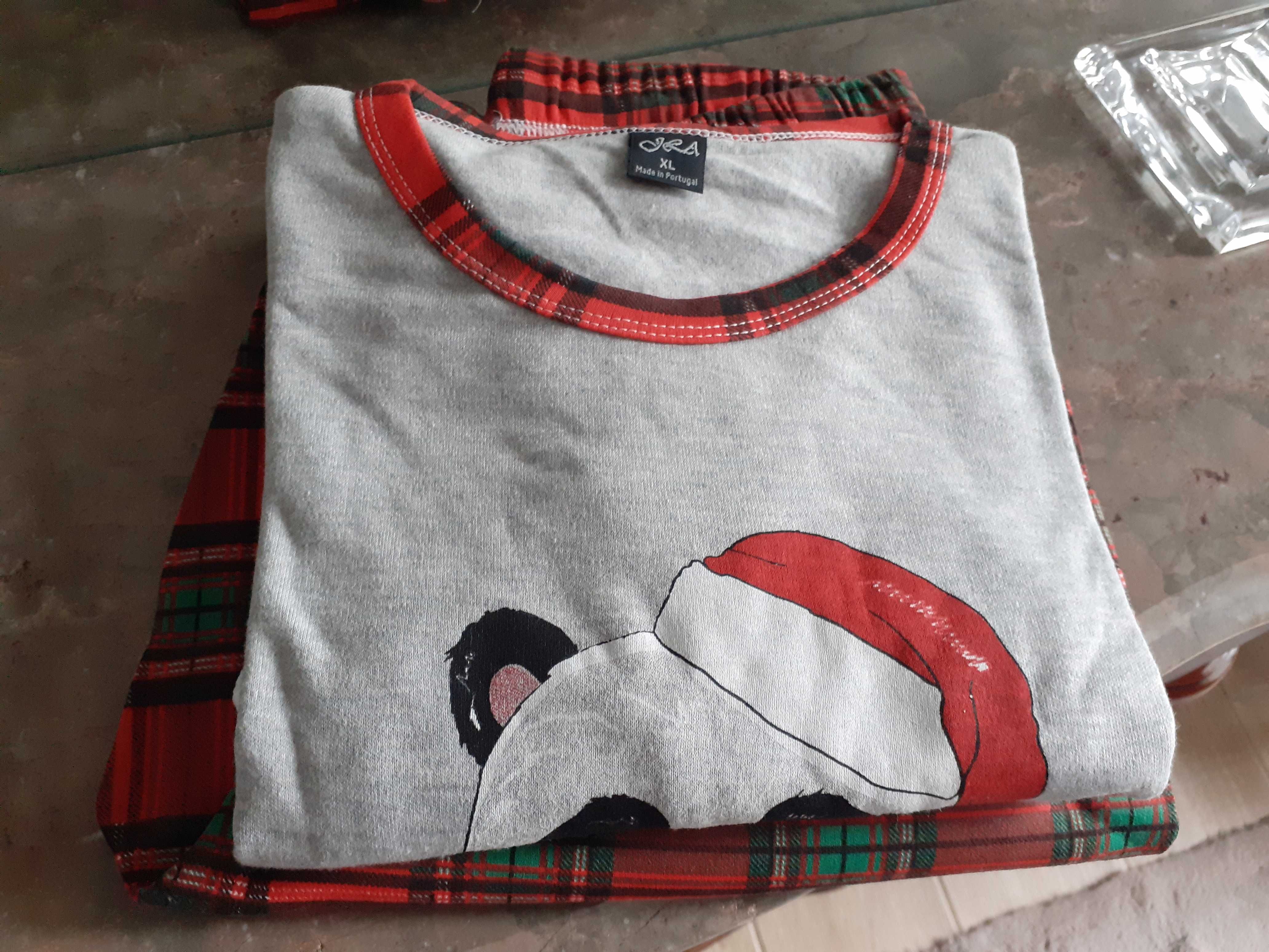 Pijama com calças muito fofo novo