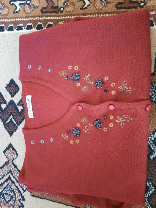 Sweter damski rozpinany