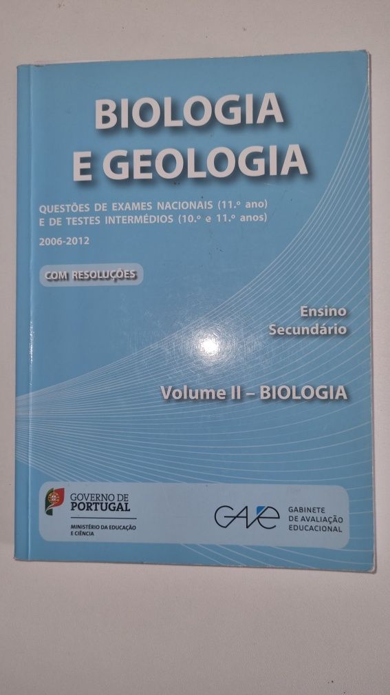 Questões de exame biologia e geologia