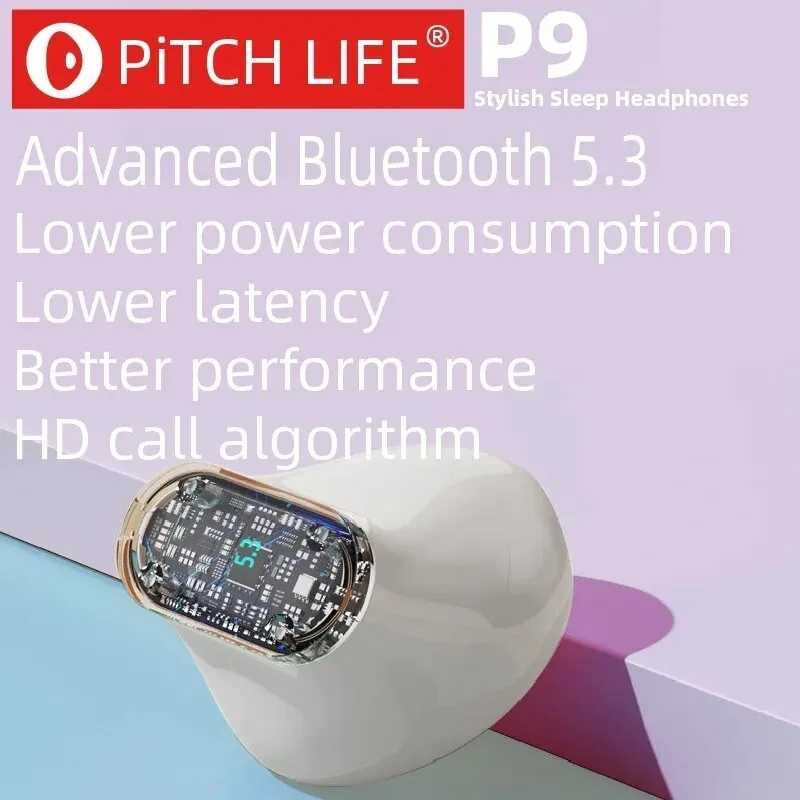 Bluetooth sluchawki Pitch Life P9. Rose red.