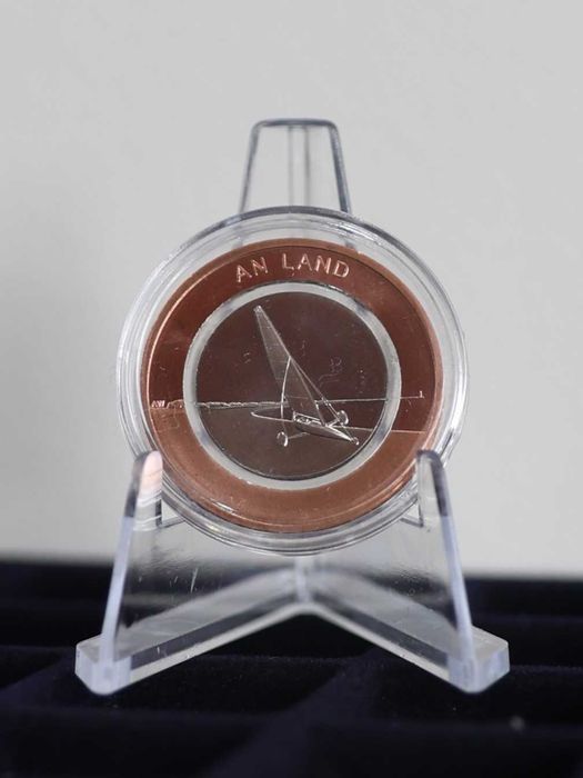 Alemanha - Moeda 10 € Trimetálica - Em Terra (Mint "A" - Berlin)