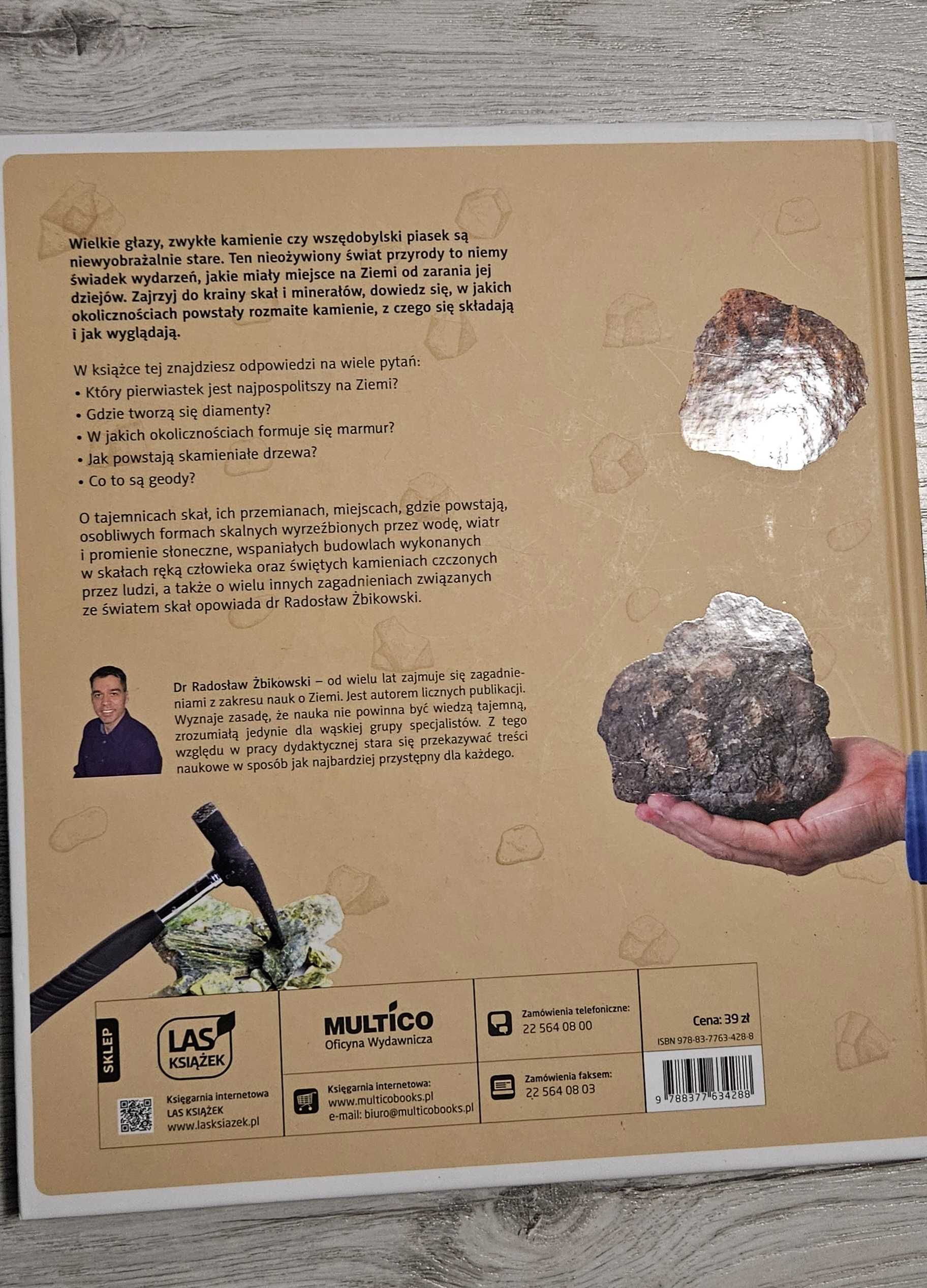 Ksiażka "O skałach i minerałach"