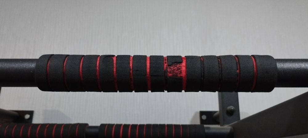 Шведська стінка з лавкою, брусами і штангою