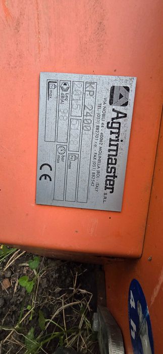 Kosiarka bijakowa Mulczer przód  Agrimaster - solidna 2015r