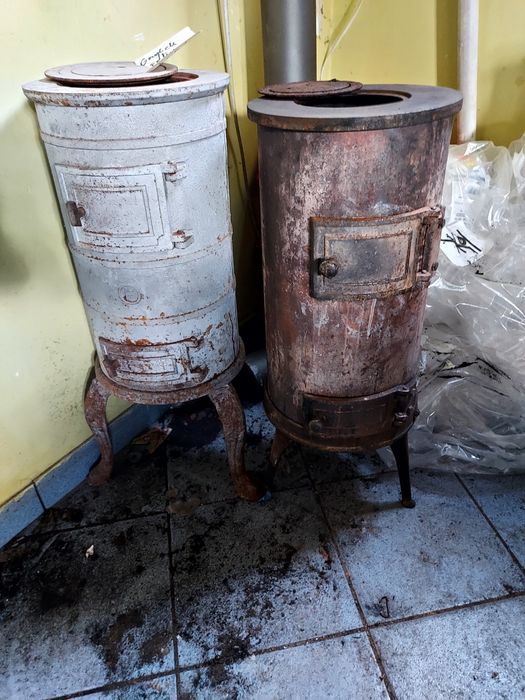 Piec żeliwny odlew kanonka