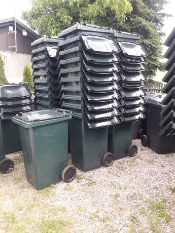 Kosze pojemniki na śmieci, odpady 240l NOWE
