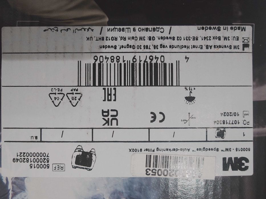 Wyświetlacz Speedglas 9100x nowy