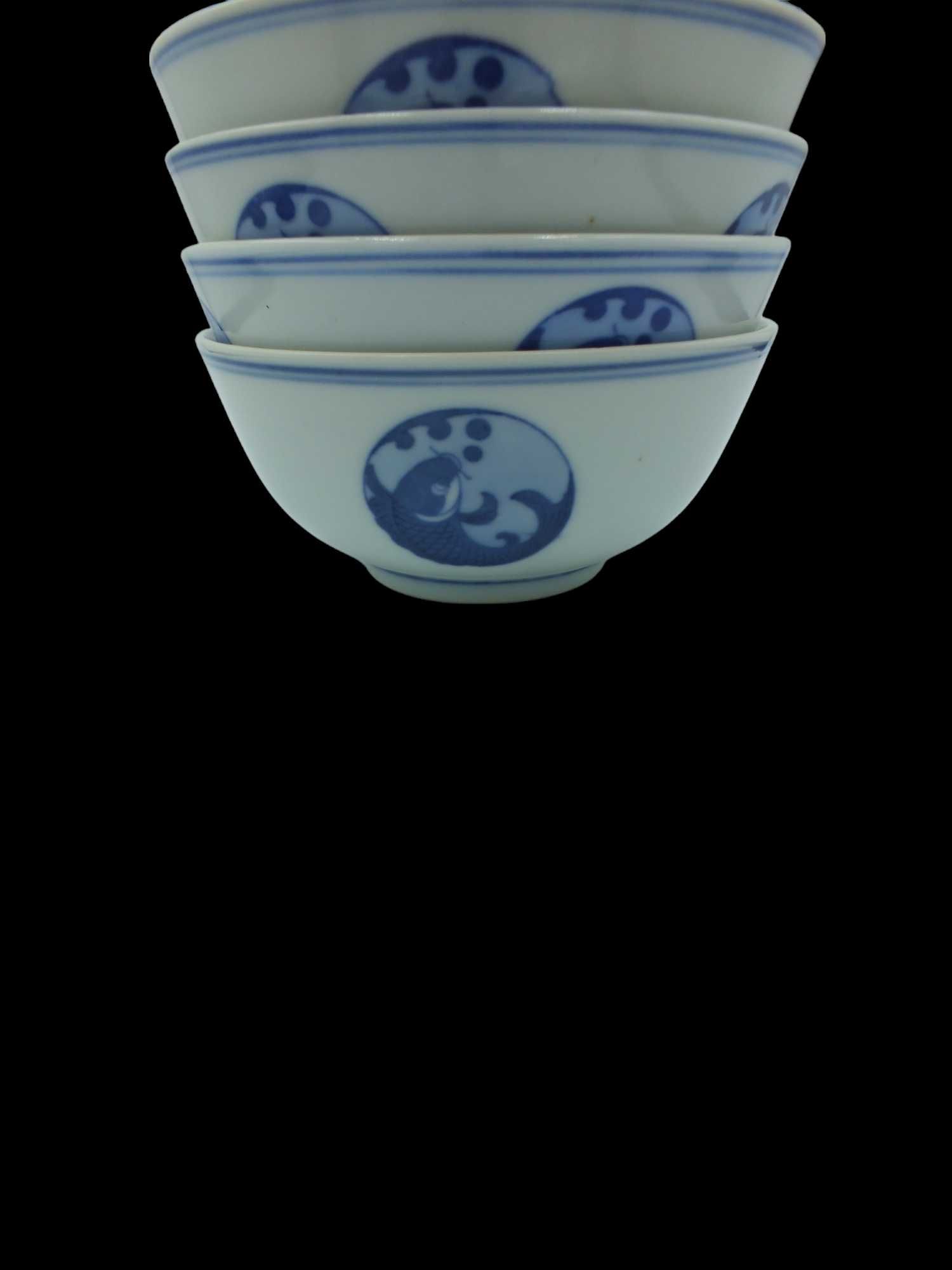 Miski chińska porcelana dekor karp B121050