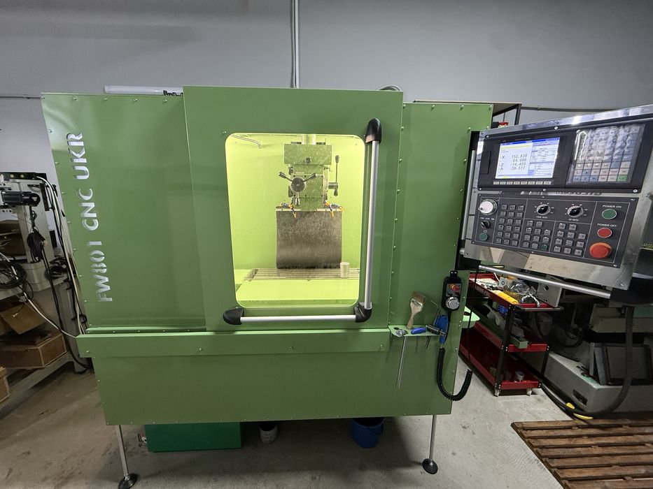 ЧПК фрезерний верстат Hermle FW801 (ретрофіт на SZGH, 4 вісі)