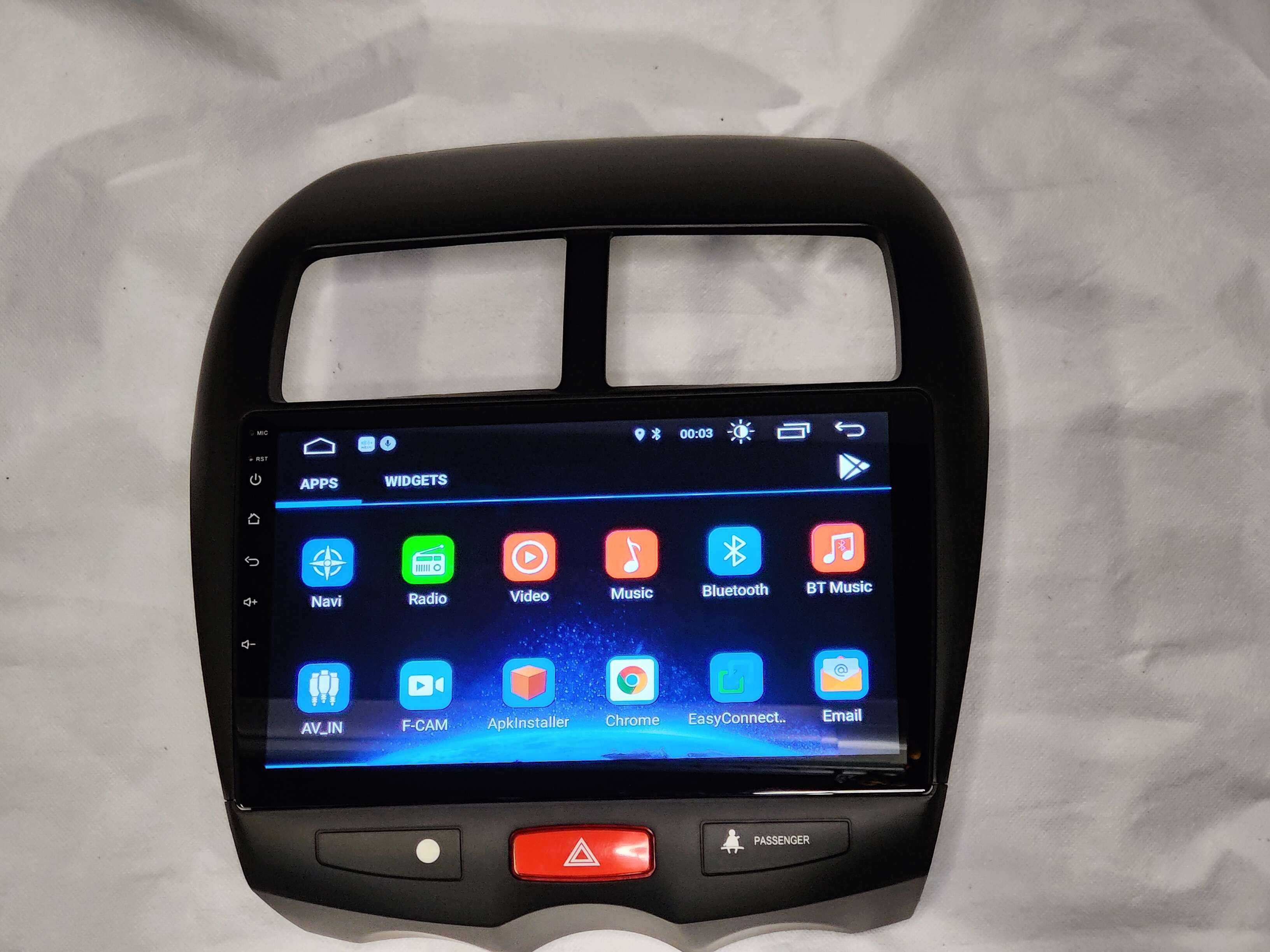 Radio 2 DIN Android para Mitsubishi ASX - Novo Garantia