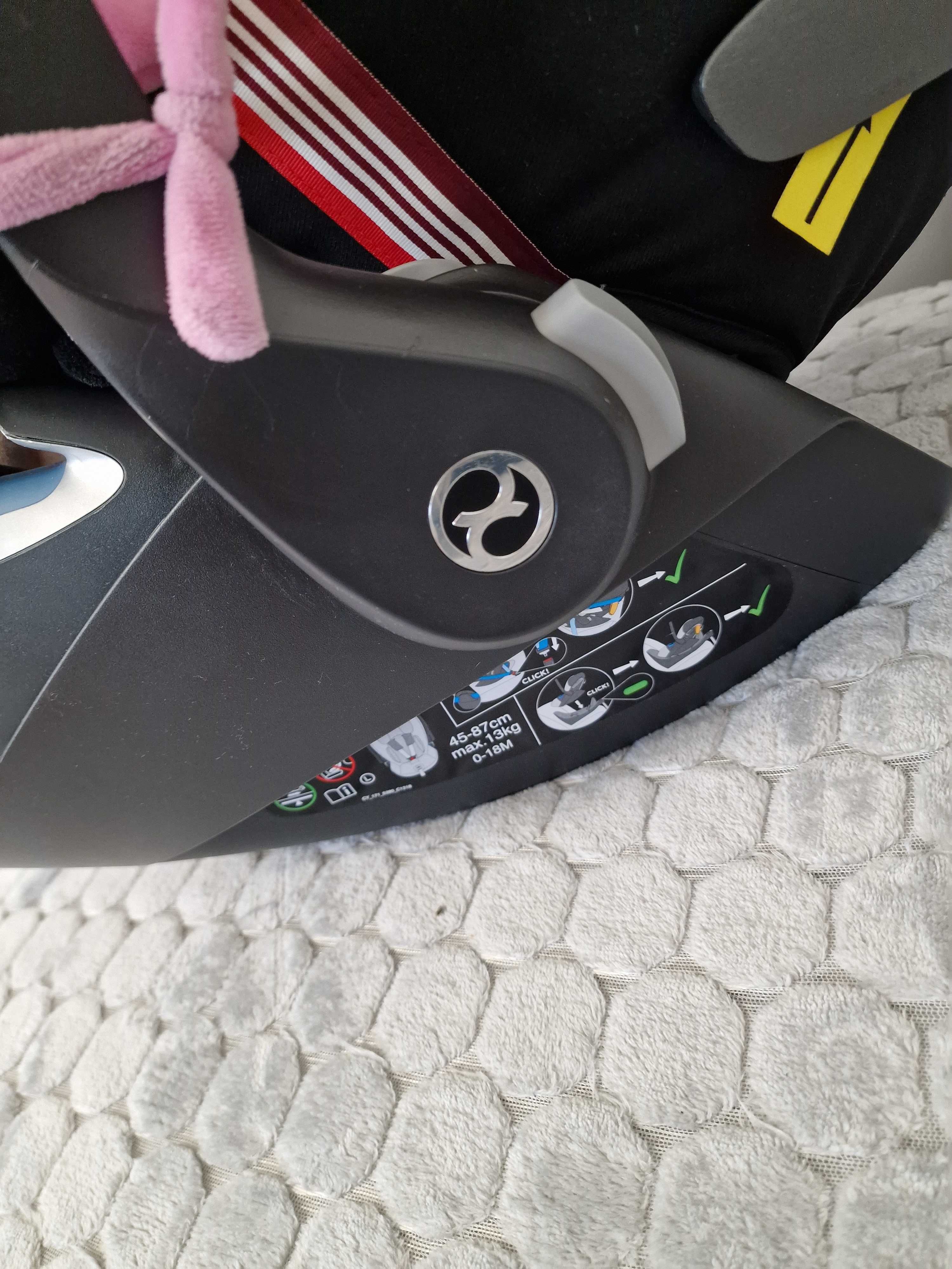 Fotelik cybex cloud z i-size plus otulacz