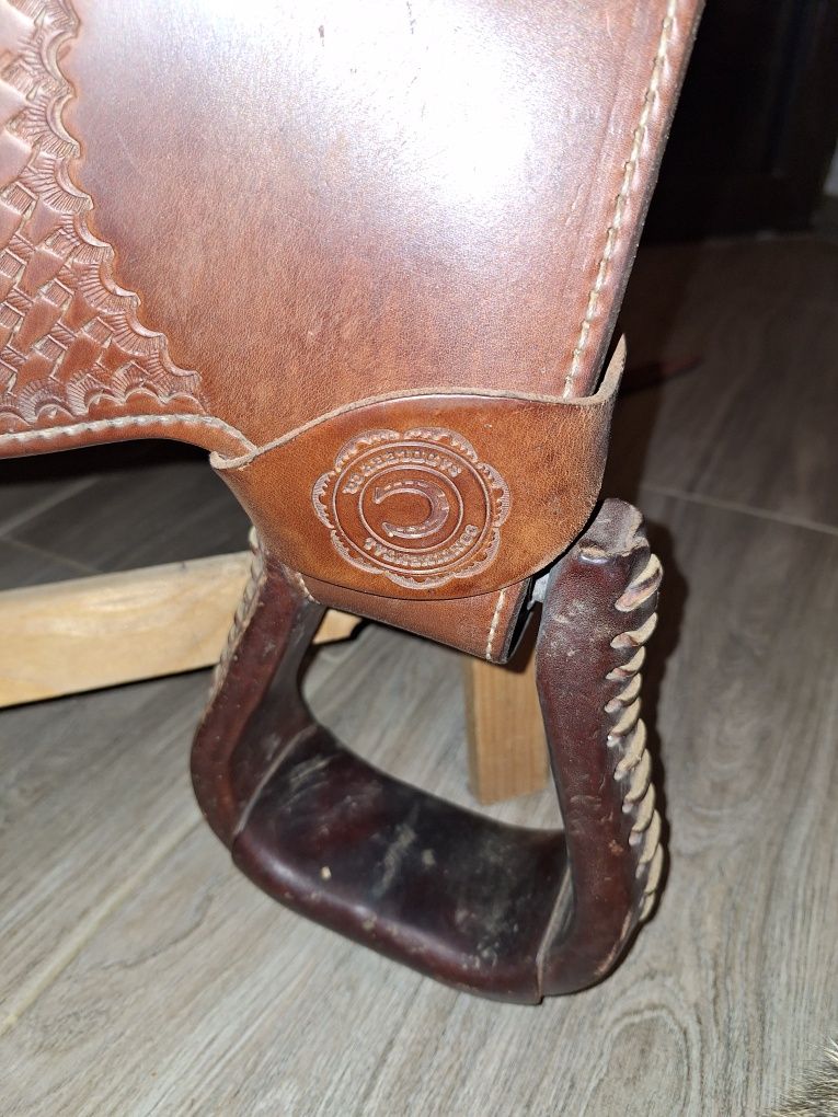 Siodło western continental,  prawie nowe  , super stan