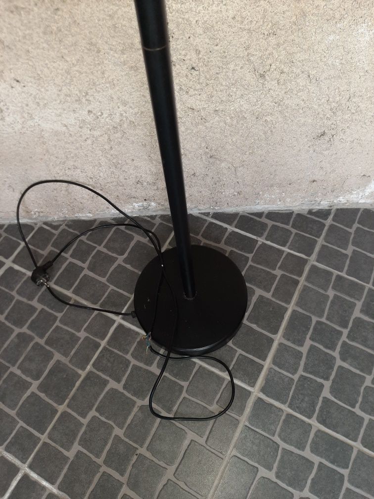 Luminária candeeiro de pé alto