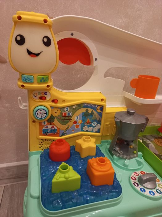 Jeździk pchacz samochód kamper Fisher Price