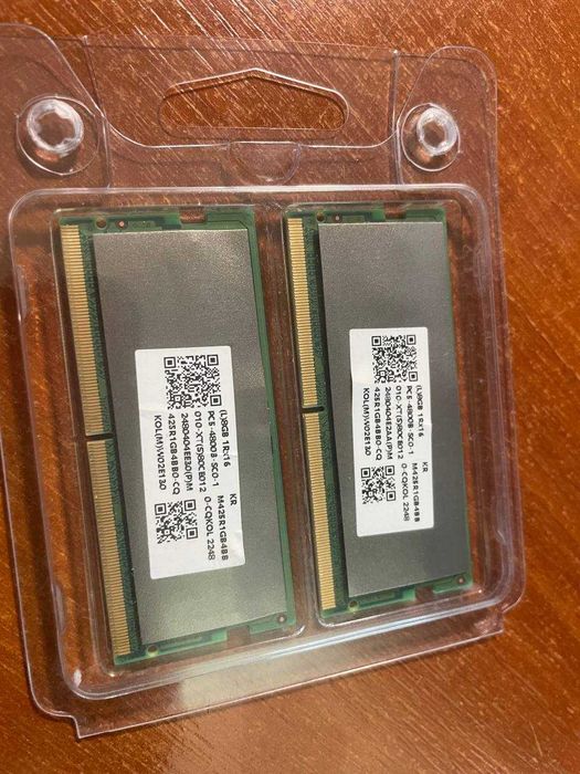 Пам'ять ОЗП Samsung DDR5 16Gb (2*8) 4800MHz