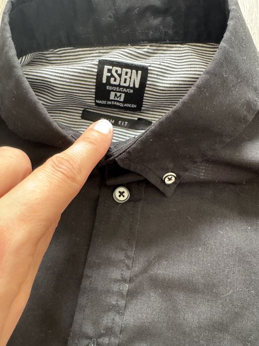 Koszula czarna dlugi rekaw