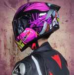 Capacete Mulher rosa