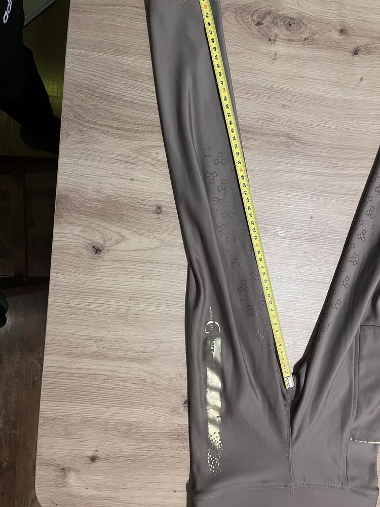 Bryczesy legginsy dla dziewczynki  Sporty Covalliero rozmiar M 140/146