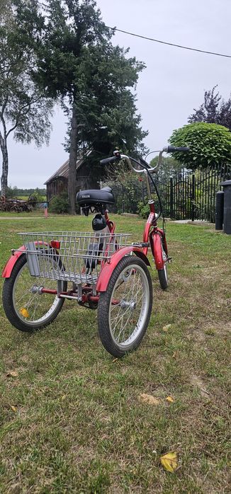 Rower trójkołowy rehabilitacyjny elektryczny Tolek