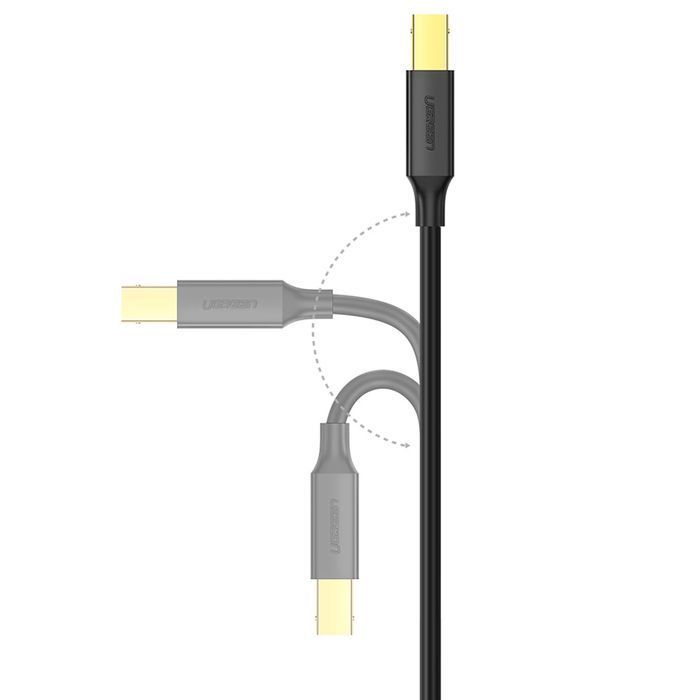 Ugreen kabel USB Typ B do drukarki (męski) - USB 2.0 (męski) 1m